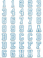 CD of 10 Sports team Machine Embroidery design Fonts (10 SETS)