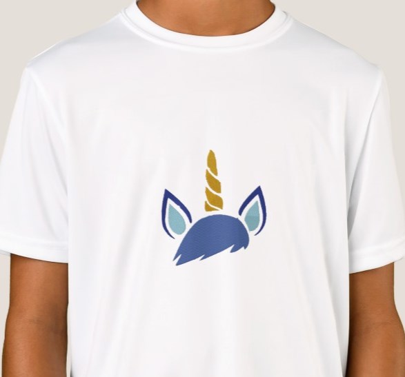 Boy Unicorn Machine Embroidery design