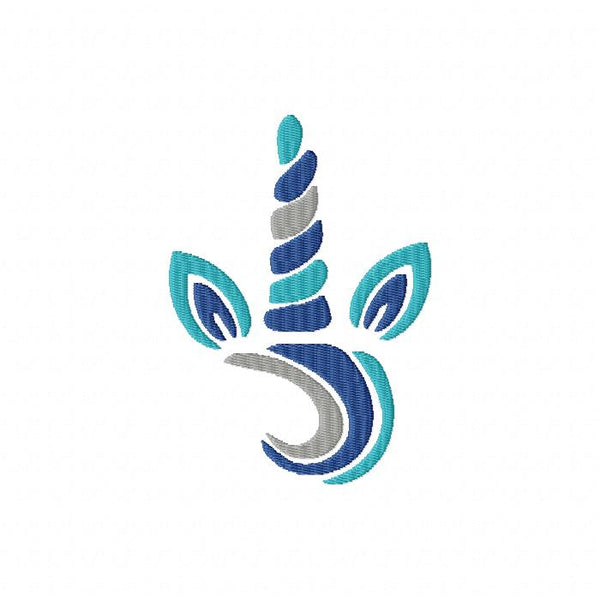 Swirl Unicorn Free Machine Embroidery