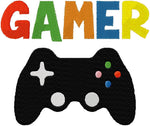 Gamer Controller Machine embroidery design