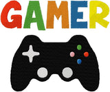 Gamer Controller Machine embroidery design