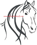 Inaya Horse Machine embroidery design