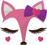 Pretty Fox Machine embroidery design