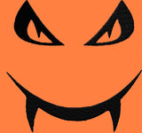 Vamp Jack O Lantern Machine embroidery design