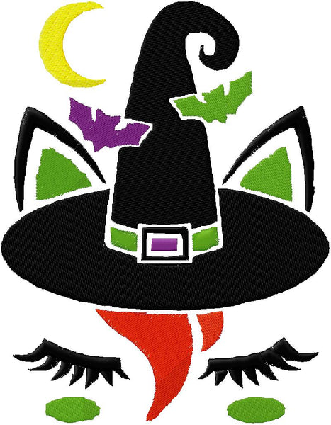 Witch 2 Unicorn Machine Embroidery design