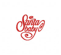 Santa Baby Free Machine Embroidery